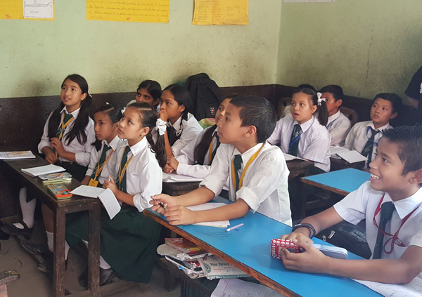 Teaching in local schools